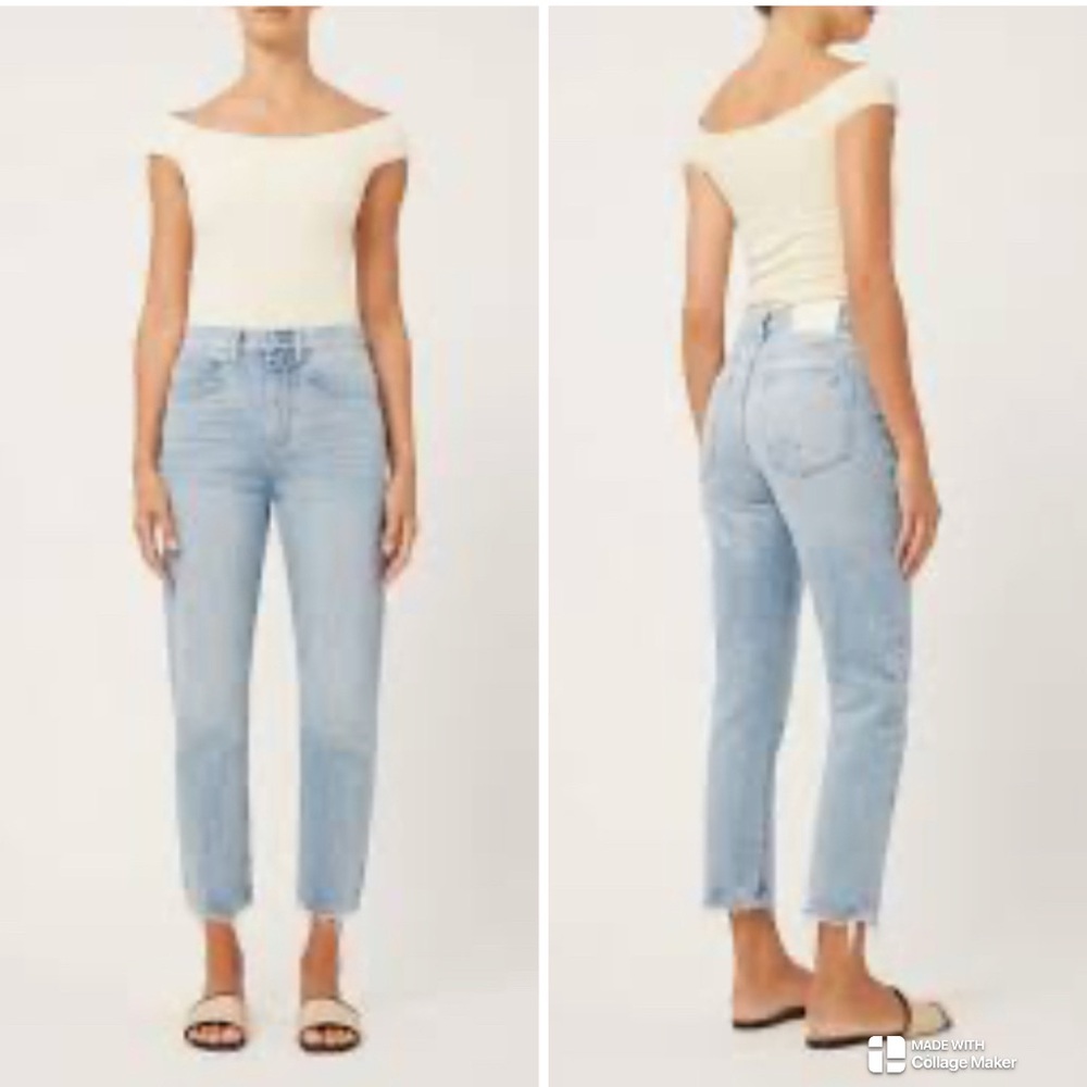DL1961 Light Blue Ankle & Cropped Jeans